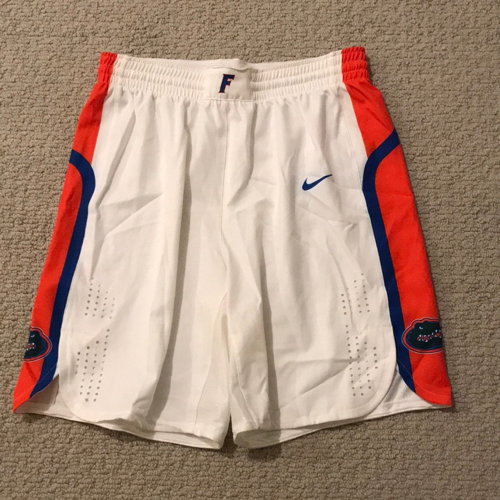 Nike Florida Gators Dri-fit basketball shorts, white, Men’s Large (L), NWOT